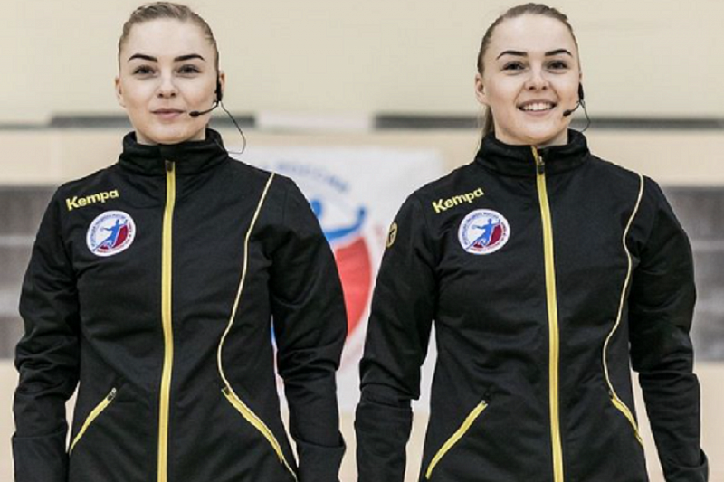 Сестры-близнецы назначены судьями на матч гандбольных команд «Кубань» и «Звезда»