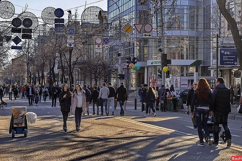 Краснодарский край вошел в первую десятку регионов России по приросту населения