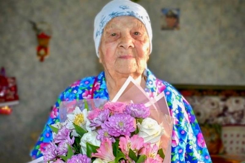 На Кубани свой 103-й день рождения отмечает труженица тыла Ксения Потапова