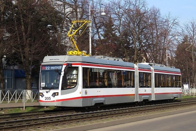  Время работы и схема движения пяти трамвайных маршрутов изменятся в Краснодаре