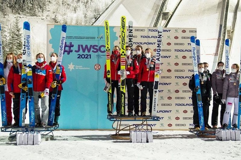 Спортсменка из Краснодарского края завоевала «серебро» чемпионата мира по прыжкам на лыжах с трамплина