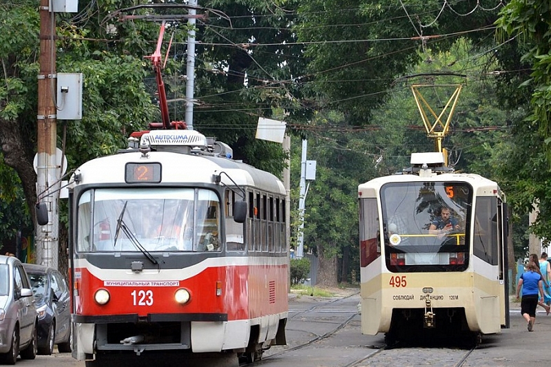 В Краснодаре восстановлено движение трамваев