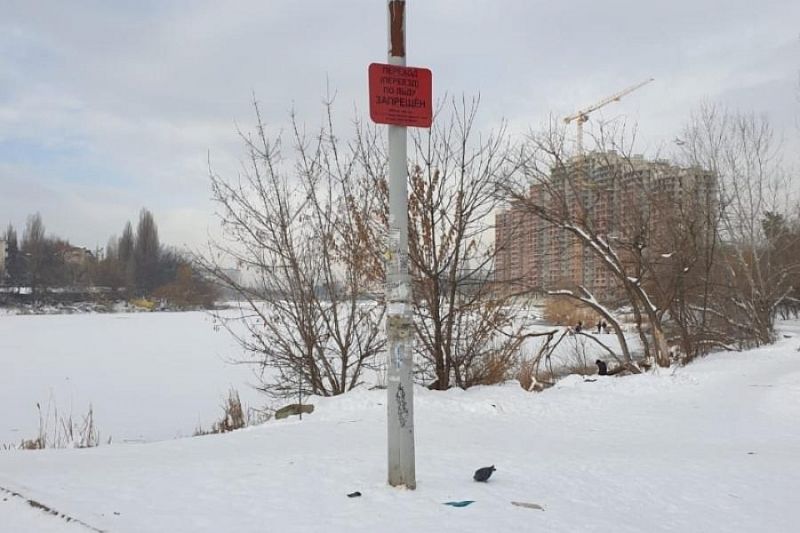 Наблюдательные посты выставили около водоемов Краснодара