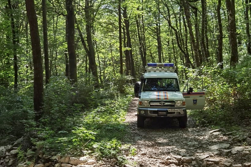 В Сочи спасатели вывели из леса к грунтовой дороге заблудившегося туриста