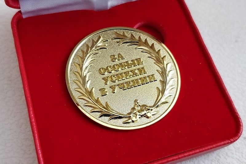 Почти 3 тыс. кубанских выпускников получили медали «За особые успехи в учении»