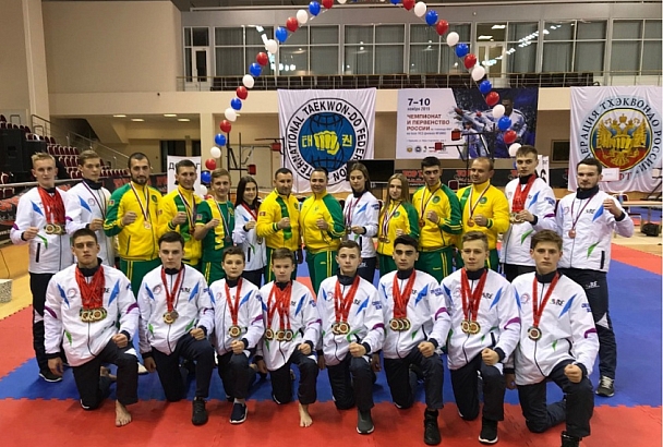 Спортсмены из Краснодарского края стали призерами всероссийских соревнований по тхэквондо