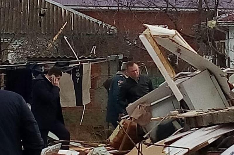 В Краснодарском крае при взрыве газового баллона в одноэтажном доме пострадали 2 человека