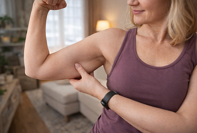 Свисающая «тряпка» на руках истреблена за 4 упражнения дома - помощь женщинам 35–60 лет убрать до 5 см объемов