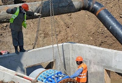 Около 40 км магистральных водоводов ввели в эксплуатацию с начала года в Краснодарском крае