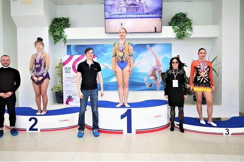 Гимнастка из Краснодара завоевала пять медалей на Всероссийской спартакиаде специальной олимпиады