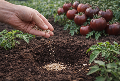 Вношу 1 горсть в лунку – томаты сочные и бордовые на 95%: от урожая не отделаться