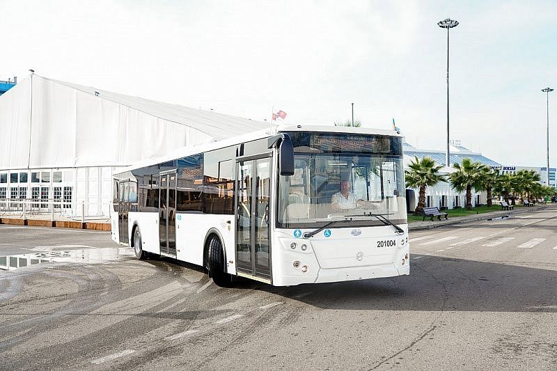 В Сочи автопарк пополнился 30 новыми пассажирскими автобусами