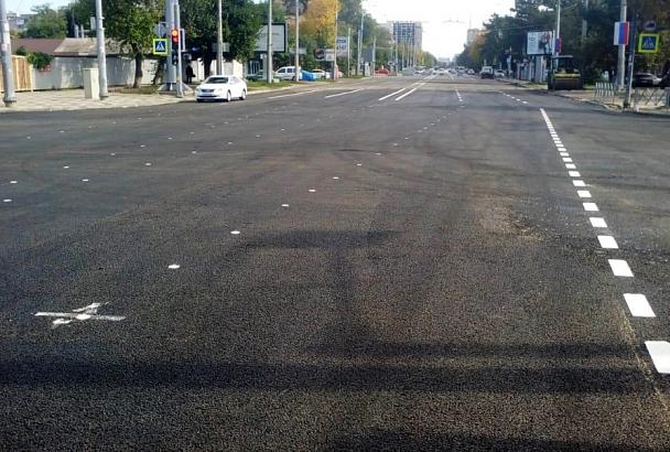 В Краснодаре перекресток улиц Тургенева и Северной открыли 14 октября