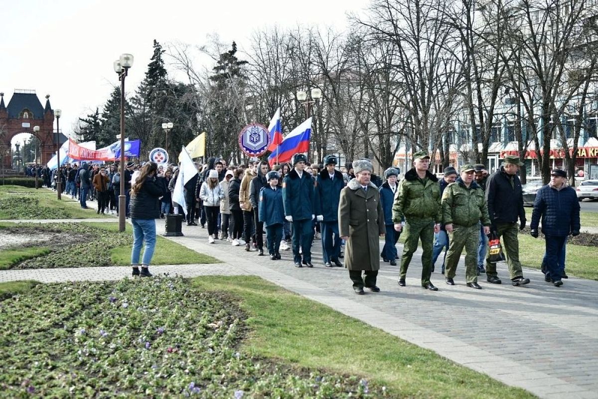 В Краснодаре почтили память погибших в Афганистане