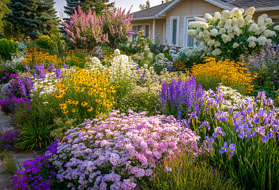 30 самых неприхотливых многолетников: цветник цветёт с весны до осени