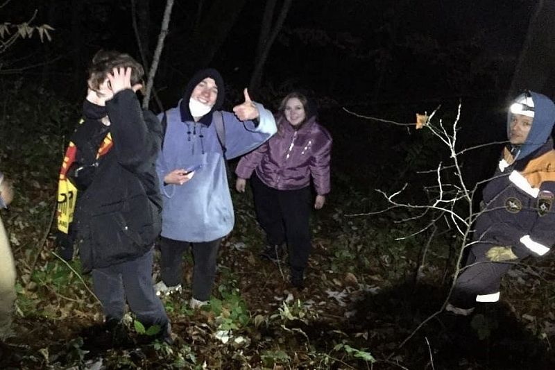 Группа молодых людей заблудилась в районе Агурского ущелья