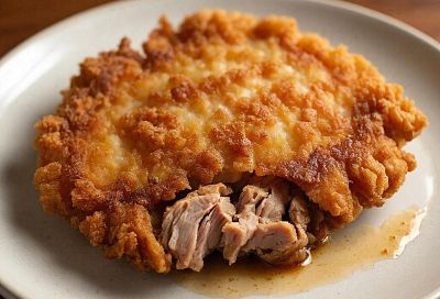 Идеальный куриный шницель: сочное мясо, золотистая корочка — получается с первого раза