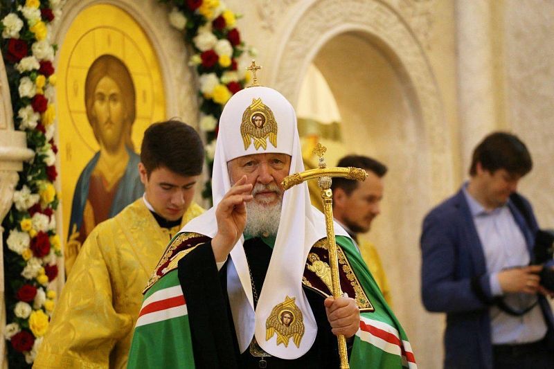 Патриарх Кирилл освятил кафедральный собор в Геленджике