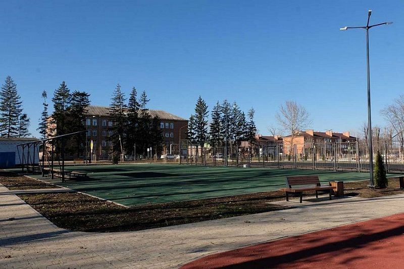 Парк и сквер открыли в двух районах Краснодарского края 