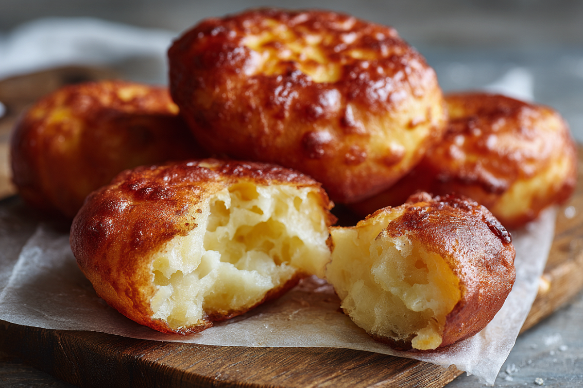 Жарю картофельные пончики: внутри как пух, хрустят снаружи и улетают за 5 минут