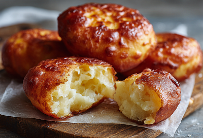 Жарю картофельные пончики: внутри как пух, хрустят снаружи и улетают за 5 минут