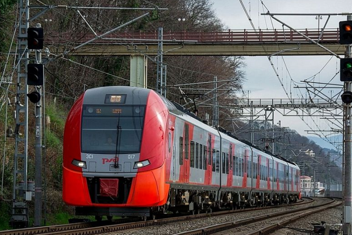 Четыре электрички отменят на Кубани в начале ноября