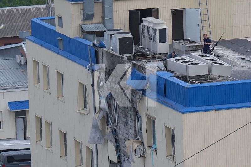 Атака дроном в центре Краснодара: что известно к этому часу