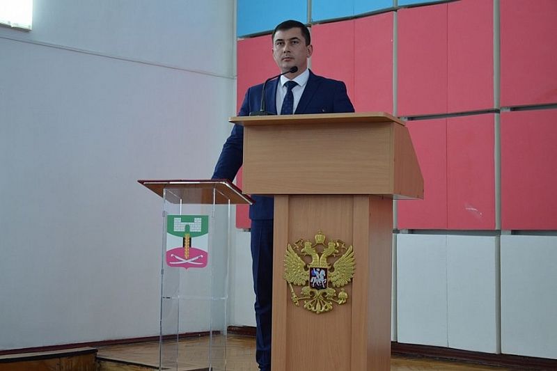 Алексей Беликов официально вступил в должность главы Щербиновского района