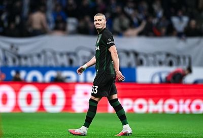 Полузащитник «Краснодара» Черников дисквалифицирован на две игры Кубка России, один матч – условно