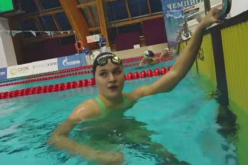 Кубанская пловчиха Анастасия Сорокина одержала еще одну победу на чемпионате России 