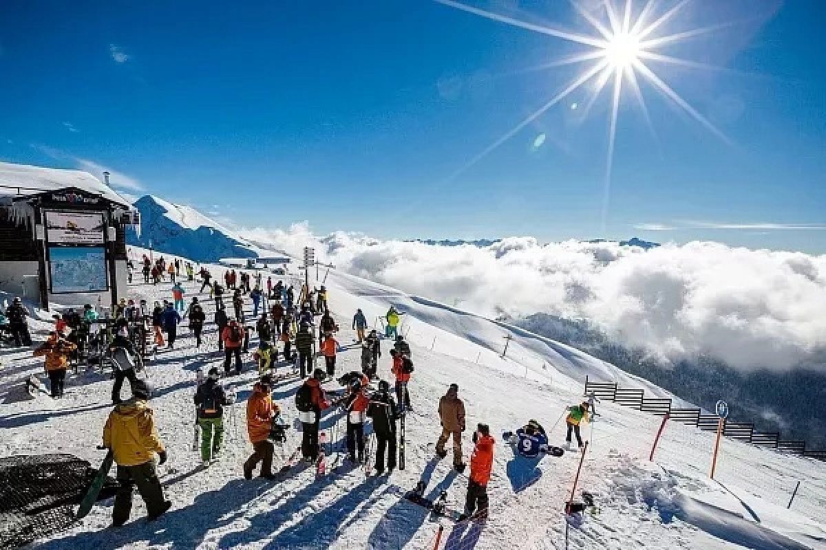 Красная Поляна стала самым популярным горнолыжным курортом в 2023 году