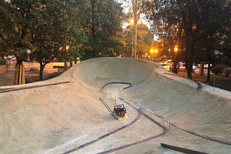 Строительство скейт-парка международного уровня в Сочи вышло на завершающий этап