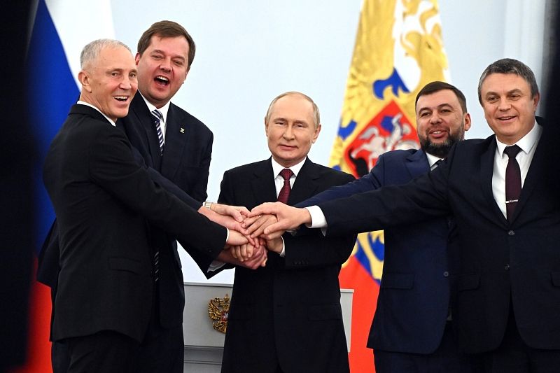 Владимир Путин назначил врио глав новых регионов России