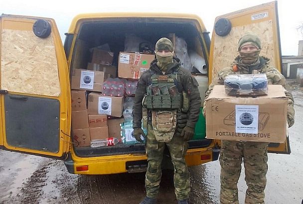Кубанские казаки доставили в зону СВО более 60 тонн гуманитарной помощи