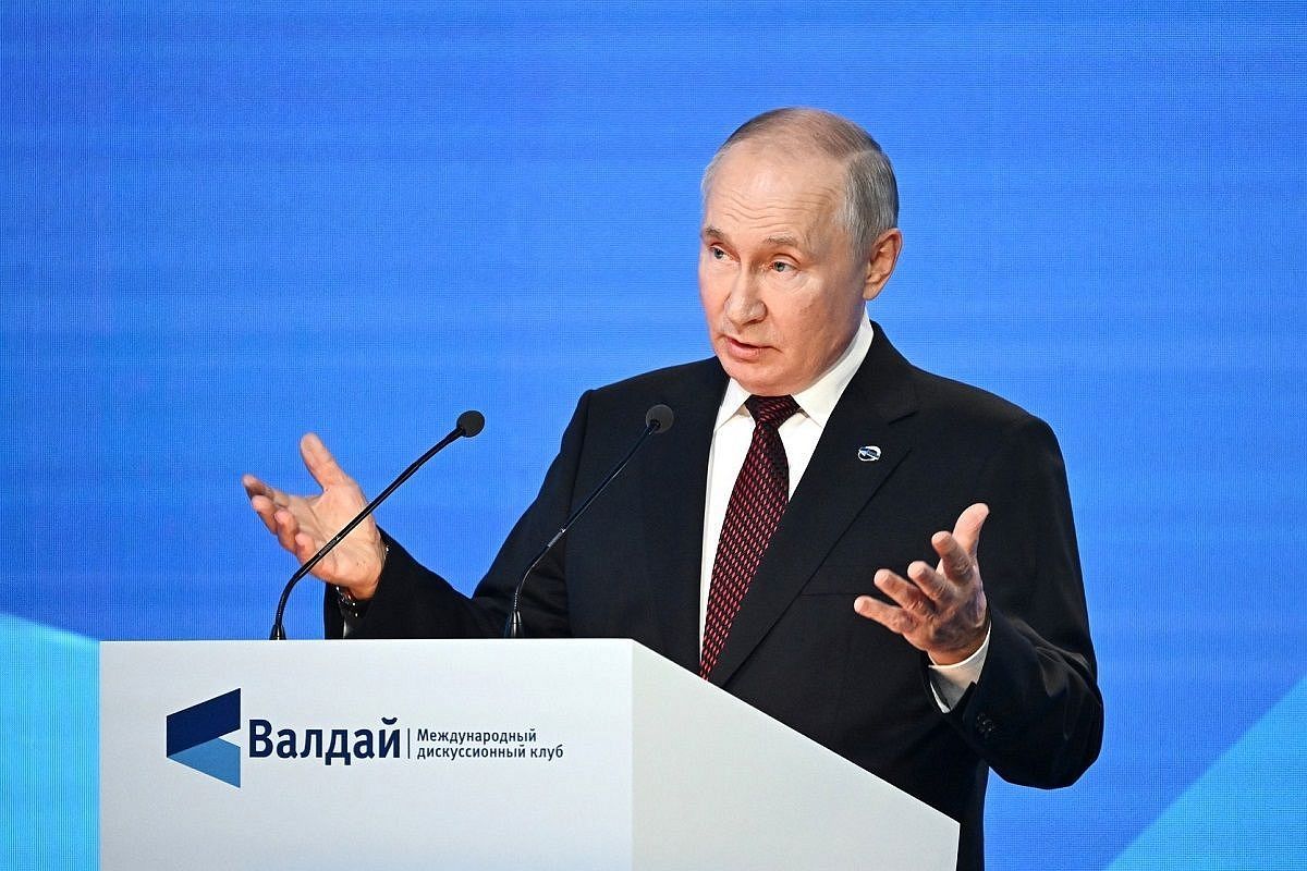 Путин 7 ноября выступит на пленарной сессии «Валдая»  в Сочи