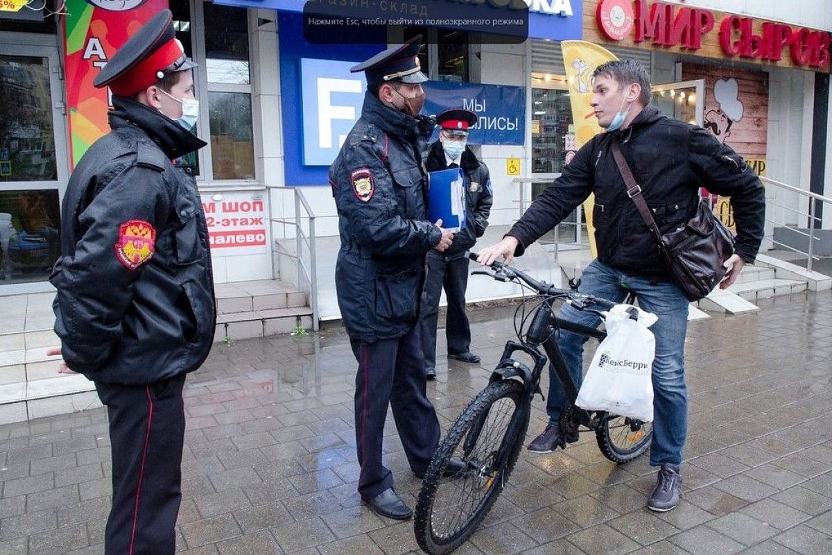 Карантин в Краснодаре: 8 мая горожанам выписали 214 штрафов и 144 уведомления