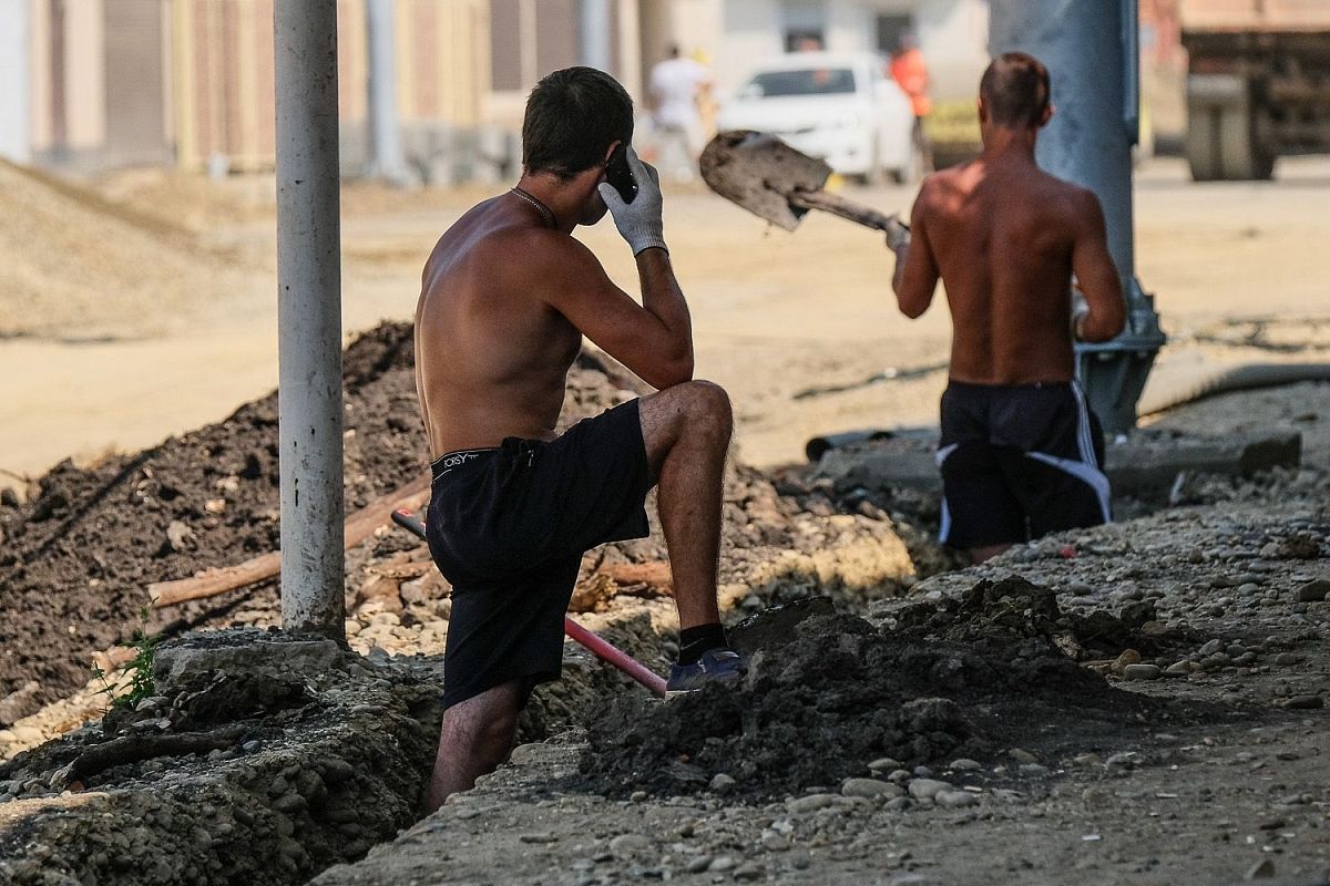 Перекресток улиц Тургенева и Северной