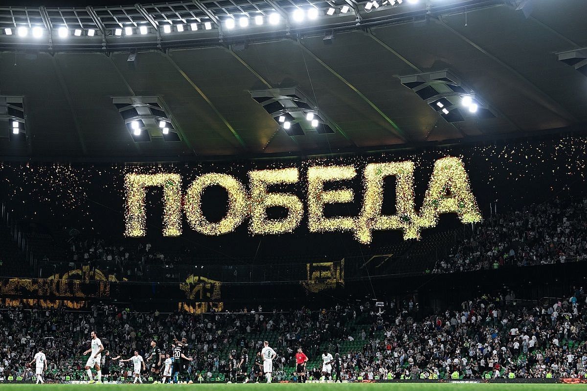 Футболист «Ахмата» Самородов оштрафован за повреждение видеоборта на стадионе «Краснодара»