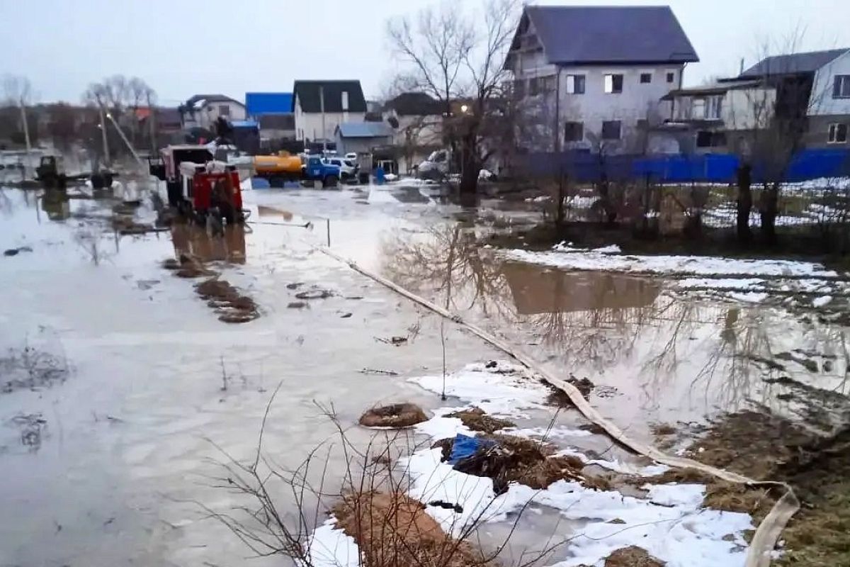 В Северском районе чиновников накажут за подтопленные после снегопада территории