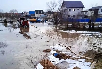 В Северском районе чиновников накажут за подтопленные после снегопада территории