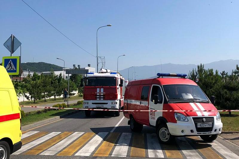 Опубликовано видео с места жесткого ДТП с 2 автобусами туристов в Сочи