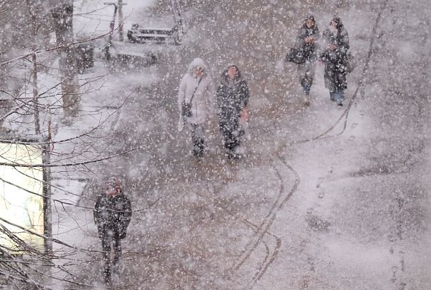 Дождь с мокрым снегом обрушится на Краснодарский край в ближайшие часы