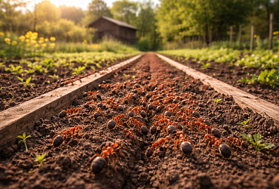 Красные муравьи-мутанты сбегут за 1 минуту с дачи – больше не разносят тлю и не вредят саженцам
