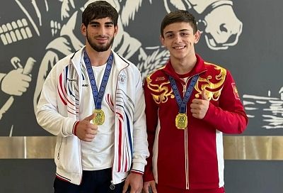 Чемпионов молодежного первенства мира по самбо встретили в Краснодаре