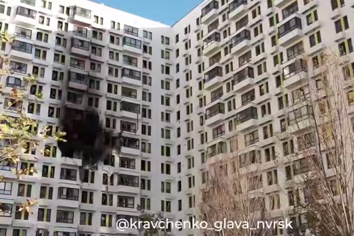 Кадры последствий ночной атаки БПЛА опубликовал мэр Новороссийска 