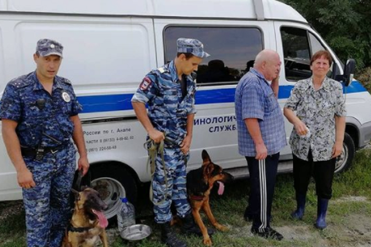 Служебные собаки помогли найти потерявшихся в лесу под Анапой пенсионеров 