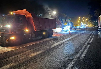 Дорожные работы на Мамайском перевале в Сочи завершат до 1 декабря