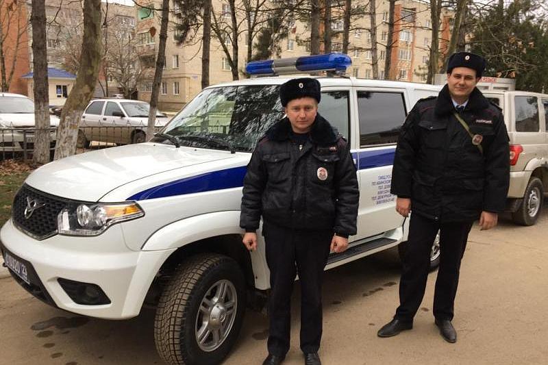 Полицейские нашли заблудившегося мужа жительницы Краснодарского края