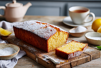 Нежный лимонный кекс за 10 минут: тает во рту и наполняет ароматом весь дом