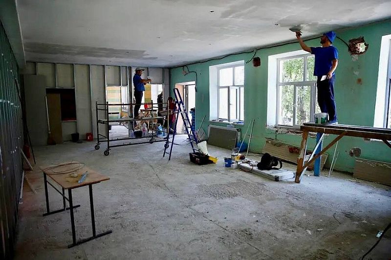 В 2023 году в Краснодарском крае отремонтируют 640 образовательных организаций